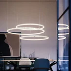 Squiggle H1 Hanglamp 2700K Matt White - Rotaliana - Woonkamer - Designer - Metaal - 1 lamp