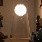 Satellight Tafellamp met Dimmer - Foscarini - Woonkamer - Designer - Glas