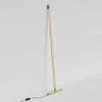 Squiggle F1 vloerlamp 2700K goud - Rotaliana - Woonkamer - Designer - Metaal