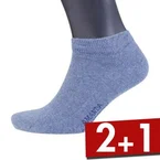 Amanda Christensen Sokken True Sneaker Sock Denimblauw Maat 39/42 Heren