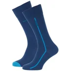BOSS Sokken 2P Logo Line Sock Blauw Maat 39/42