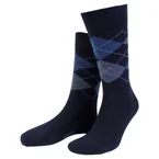 Amanda Christensen Sokken True Ankle Argyle Sock Marine/Blauw Maat 39/42 Heren