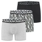 Michael Kors Boxers & slips 3P Strecth Factor Boxer Brief Zwart/Wit katoen Small Heren