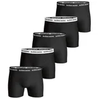 Björn Borg Boxers & slips 5P Essential Shorts Solids Zwart katoen Small Heren