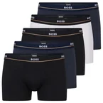 BOSS Boxers & slips 5P Cotton Boxer Trunks Versch. kleure katoen Small Heren
