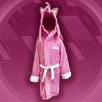 Sonic the Hedgehog Amy Rose Cosplay Hooded Children's Bathrobe / Dressing Gown