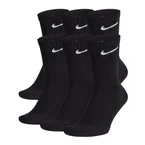 Nike Cushioned Training Crew Sock 6-Pack Zwart Wit Unisex Sokken