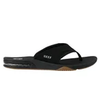 Reef Fanning Black Silver Zwart Heren Slipper