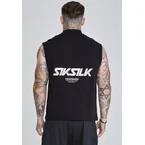 Black Sleeveless T-Shirt