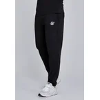 Black Essentials Poly Joggers