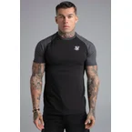 Black and Grey Raglan T-Shirt