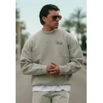 Grey Marl Essentials Sweater