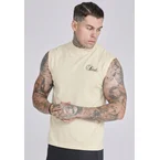 Ecru Sleeveless T-Shirt