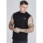 Black Sleeveless T-Shirt
