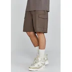 Brown Cargo Shorts