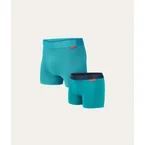 Vader & Zoon Cyaan Boxershort Aurora Sky (2-pack)