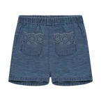 Minymo Shorts Chambray Faded Denim
