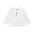 Minymo Hemd Lange Mouw Bright White