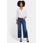 Teresa Wide Leg Ankle Jeans | Moonlight