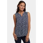 Sleeveless Pintuck Blouse | Costa Nova