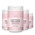 Pure Marine Collageen Poeder – Pink Raspberry – 4×300 g – 3+1 Gratis