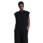 Sleeveless Viscose Jersey Blouse