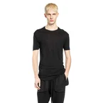 Spliced Viscose Linen T-Shirt