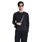 Cotton Jersey Long Sleeve T-Shirt