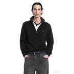 Quarter-zip Wool Pullover