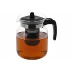 Cookinglife Theepot Borosilicaat Glas 1.5 Liter - met Kunststof Theefilter