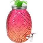 Cookinglife Drankdispenser Ananas - Rood 4.5 Liter