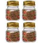 Bormioli Rocco Weckpotten Quattro Stagioni - ø 8.5 cm / 250 ml - 4 stuks