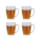 Cookinglife Theeglazen 400 ml Hittebestendig - Set van 4 Helder Glas