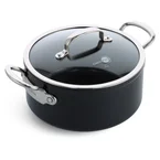 GreenPan Kookpan Barcelona Pro Zwart ø 24 cm / 4.9 Liter - keramische anti-aanbaklaag