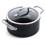 GreenPan Kookpan Barcelona Pro Zwart ø 20 cm / 3.1 Liter - keramische anti-aanbaklaag