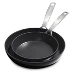 GreenPan Koekenpannenset Copenhagen 2-delig - ø 20 & 28 cm - keramische anti-aanbaklaag