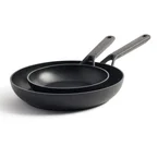 KitchenAid Koekenpannenset Classic Forged 2-delig - ø 20 & 28 cm - keramische anti-aanbaklaag