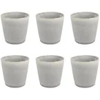 Cookinglife  Koffiekopjes / Senseo kopjes – Breeze Grijs – 200 ml – 6 stuks