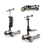 Trottinette évolutive 2 en 1 avec siège HALLEY 2 blanc