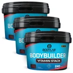 3 x Bodybuilder Vitamin Stack (elk 240 capsules)