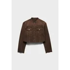 NIKKI JACKET in Denim Smokebrown