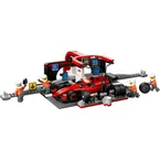 LEGO City F1 Pitstop en Pitcrew met Ferrari Auto 60443