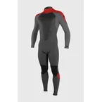Epic 3/2mm Back Zip Full Wetsuit | GRAPHITE/SMOKE/RED/RED