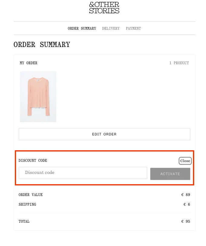 Hoe gebruik je de kortingscode - And Other Stories