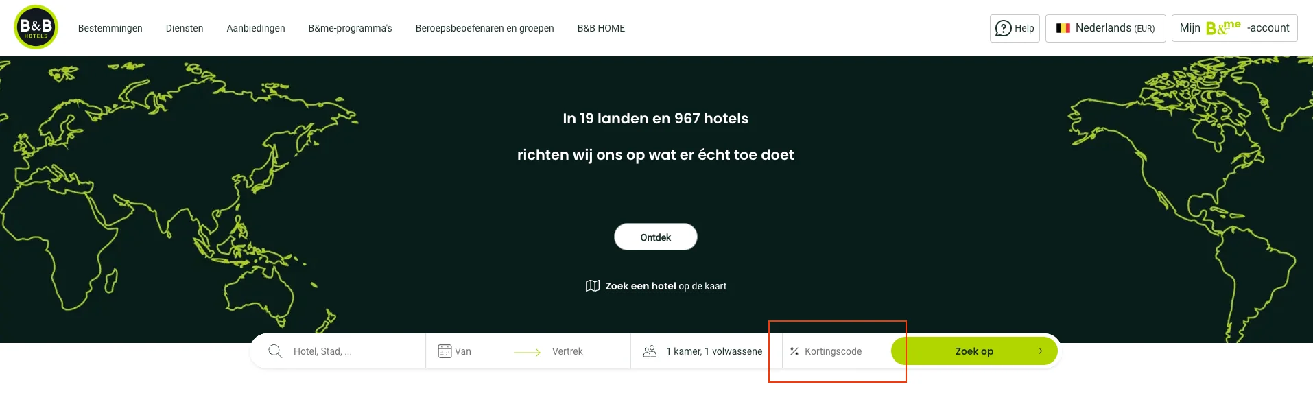 Heb je zelf een B&B Hotels kortingscode? - B&B Hotels