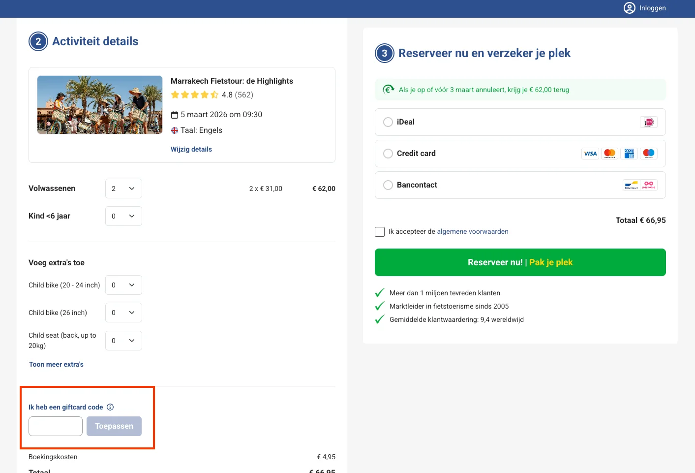 Hoe gebruik je de kortingscode - Baja Bikes