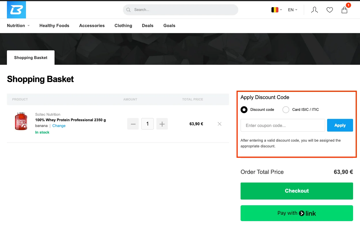 Hoe gebruik je de kortingscode - Bodyworld