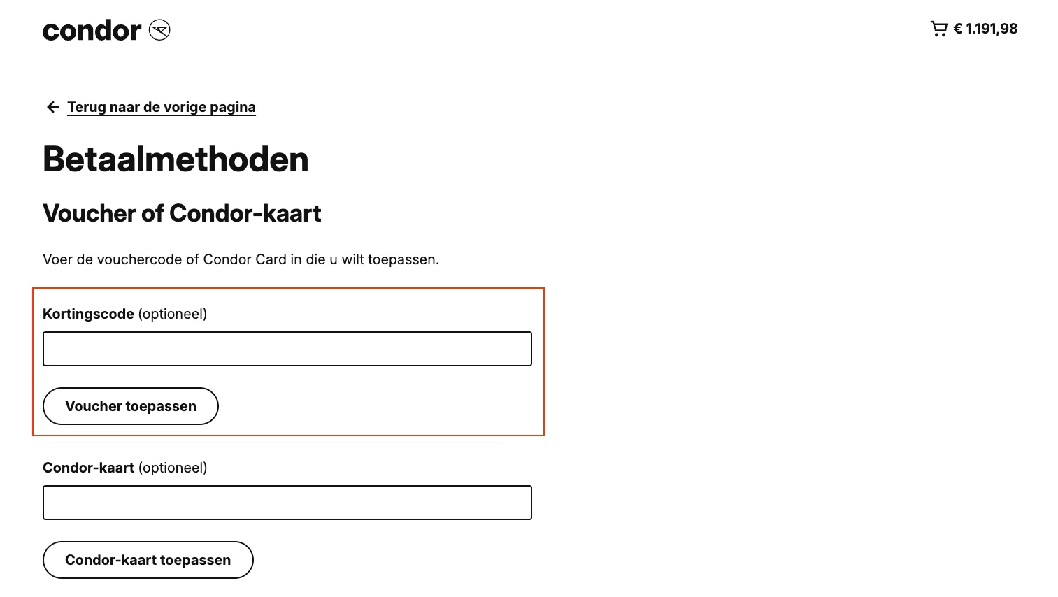 Heb je zelf een Condor kortingscode? - Condor