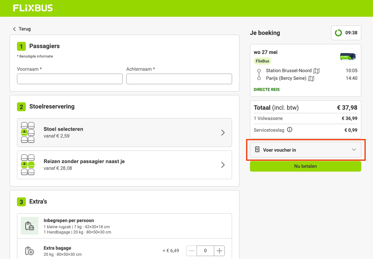 Zo gebruik je een FlixBus kortingscode - FlixBus