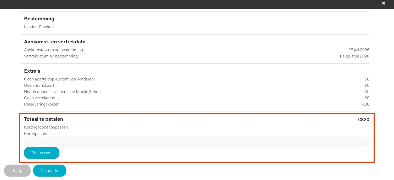 Hoe gebruik je de kortingscode - Flowtrack
